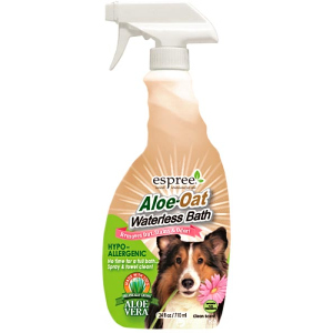 Спрей для експрес чистки Espree Aloe Oat Waterless Bath для собак 710 мл (e01619) рейтинг