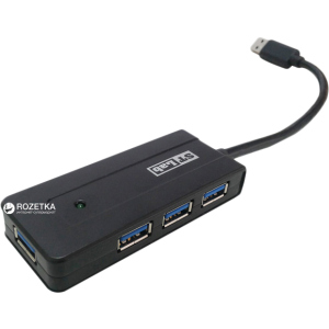 купить USB-хаб STLab USB 3.0 4 порта с БП (U-930)