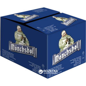 Упаковка пива Monchshof Schwarzbier темное фильтрованное 4.9% 0.5 л x 20 шт (4082100002104) ТОП в Хмельницком