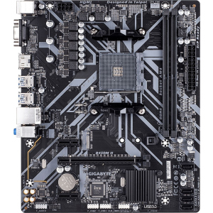 Материнская плата Gigabyte B450M H (sAM4, AMD B450, PCI-Ex16)