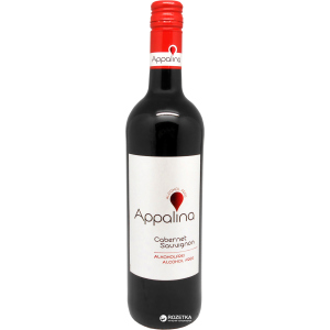 хорошая модель Вино Appalina Cabernet Sauvignon красное полусладкое 0.75 л 0.01% (4049366003191)