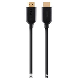 Кабель Belkin HDMI (AM/AM) High Speed 5 м Black-Gold (F3Y021bt5M)