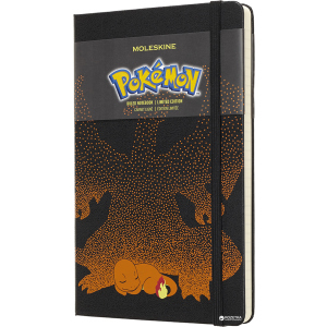 Записная книга Moleskine Pokemon 13 х 21 см 240 страниц в линейку Чармандер (8058341716847) в Хмельницком