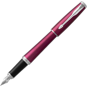 Ручка перьевая Parker Urban 17 Vibrant Magenta CT FP F Черная Красный корпус (30 511) в Хмельницком