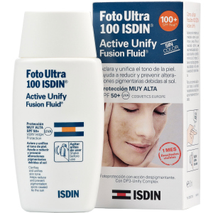 Флюїд Isdin Foto Ultra Active Unify/Fusion Fluid Sin Color SPF 50+ 50 мл (8470001710529) ТОП в Хмельницькому