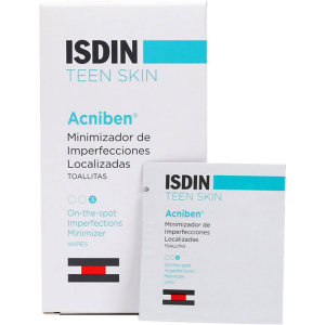 Вологі серветки Isdin Teen Skin Acniben 30 шт (8470001509833) ТОП в Хмельницькому