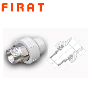 Муфта Firat PPR 50 наружня 1 1/2" лучшая модель в Хмельницком