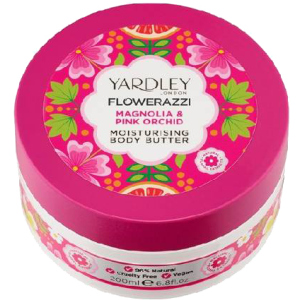 купить Масло для тела Yardley Flowerazzi Magnolia & Pink Orchid Moisturising Body Butter 200 мл (5056179300644)