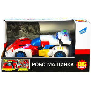 Машинка Big Motors Робо-машинка Гоночна Червона (D622-H047A) (4812501162943) краща модель в Хмельницькому