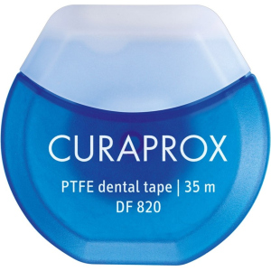 Зубна нитка Curaprox тефлонова з хлоргексидином 35 м (7612412820003/7612412428285) ТОП в Хмельницькому