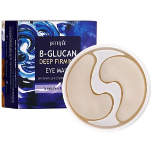 Супер зміцнюючі патчі під очі Petitfee B-Glucan Deep Firming Eye Mask з бета-глюканом 60 шт (8809508850504) ТОП в Хмельницькому