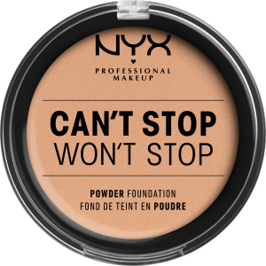 Пудра NYX Professional Makeup Can`t Stop Won`t Stop Full Coverage Powder Foundation 07 Natural 10.7 г (800897182847) ТОП в Хмельницькому