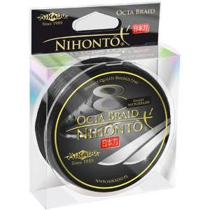 хорошая модель Шнур Mikado Nihonto 8 Octa Braid 150 м 0.12 мм 8.90 кг Black (Z24B-012)