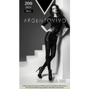 Колготки Argentovivo Microtouch 200 Den 2 р Nero (8051403079072) лучшая модель в Хмельницком