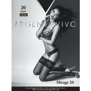 Панчохи Argentovivo Mirage 20 Den 3/4 р Caramello (8051403068434) краща модель в Хмельницькому