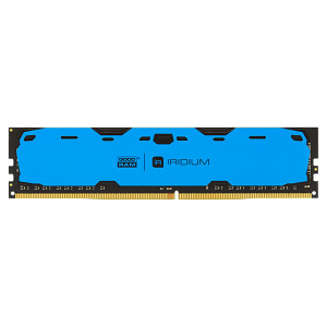 Модуль памяти GOODRAM 8 GB DDR4 2400 MHz Iridium Blue (IR-B2400D464L15S/8GDC) (F00147276) ТОП в Хмельницком