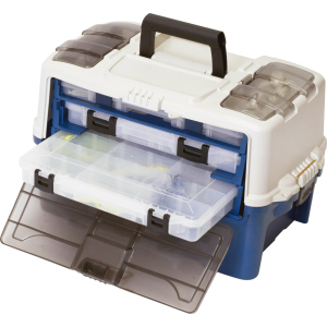 Ящик Plano Hybrid Hip Tackle Box 3-х поличковий 50.8х31.8х31.4 см Синій (723700) в Хмельницькому